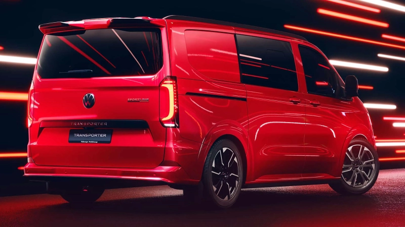 Sportline este noua echipare lansată în 2026 de VW pentru monovolumul Transporter